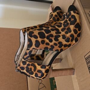Boden Animal Print Heels